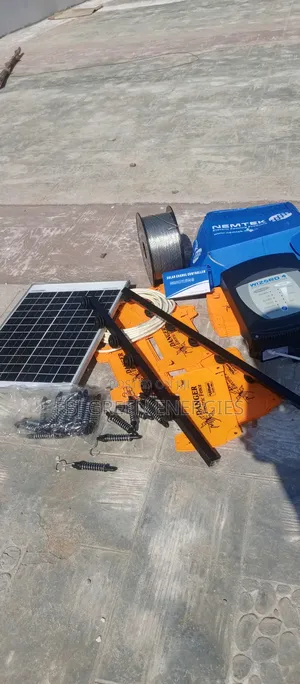 Solar Powered Electric Fence System