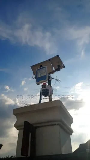 Solar Cctv Camera And Floodlight Installation