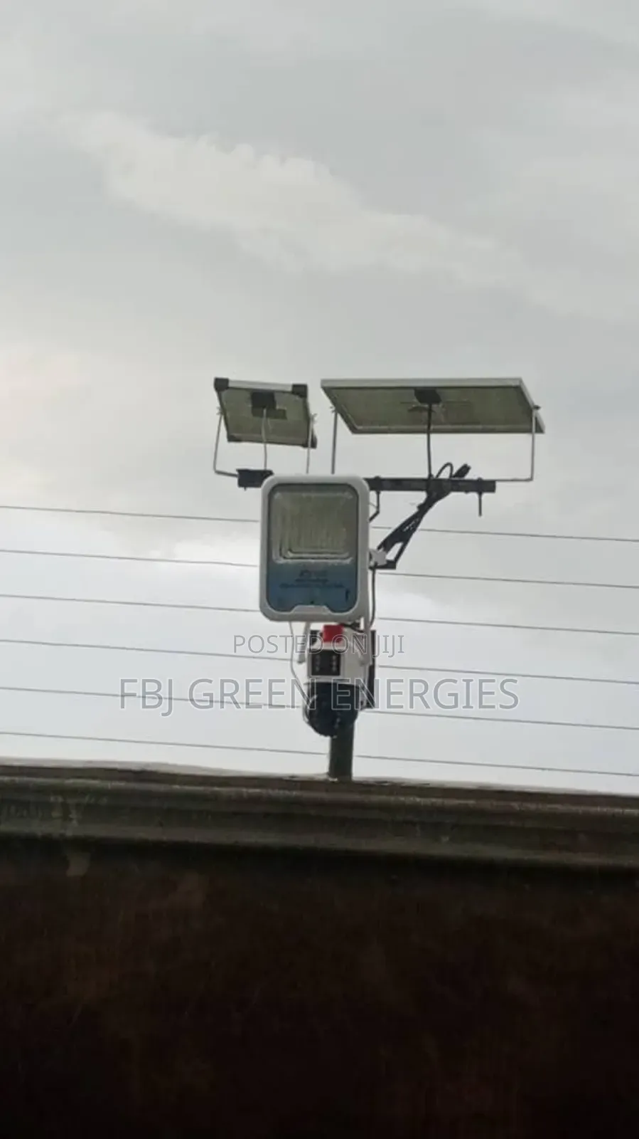 Solar Cctv Camera And Floodlight Installation