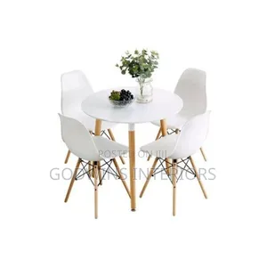 Restaurant Dining Table + 4 Dining Chairs