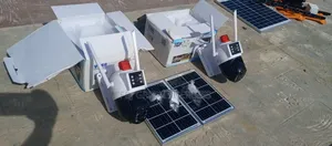 Dual Lens Solar Cctv Camera