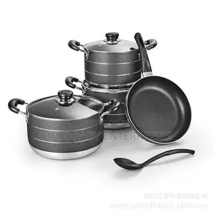 8pcs Non Stick Pot