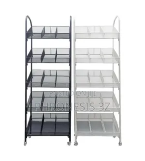 Supermarket 5 Tier, 15 Bins Snack Rack