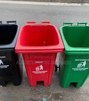 240 Liters Waste Bin With Wheel and Cover