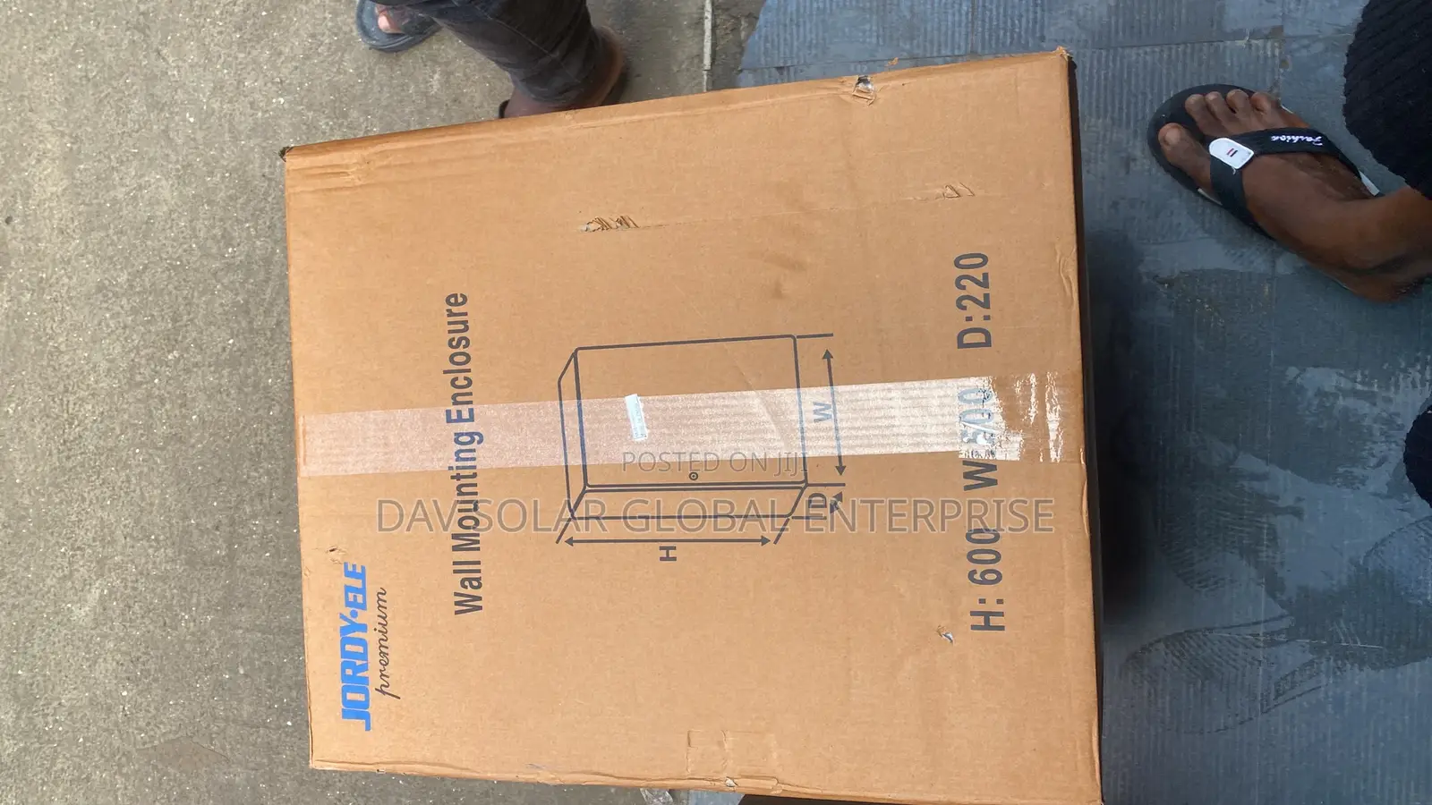 Wall Mounting Enclosure H: 600 W:500 D: 220