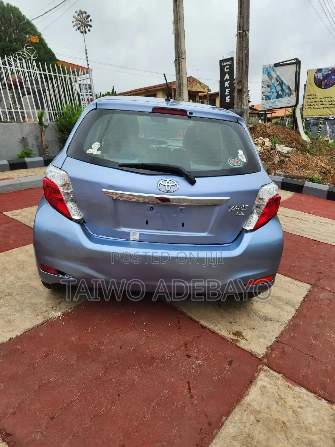 Toyota Yaris 2013 Blue