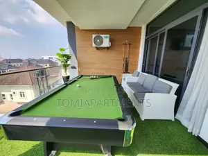 3 Bedroom Shortlet Penthouse With Balcony Snooker in Ikate