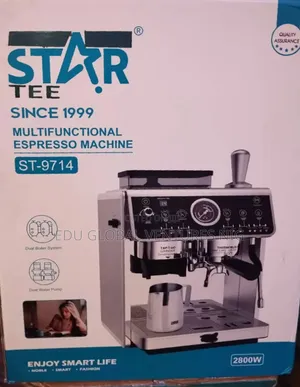 Star Tee Professional Espresso Coffee Machine Double Boiler.