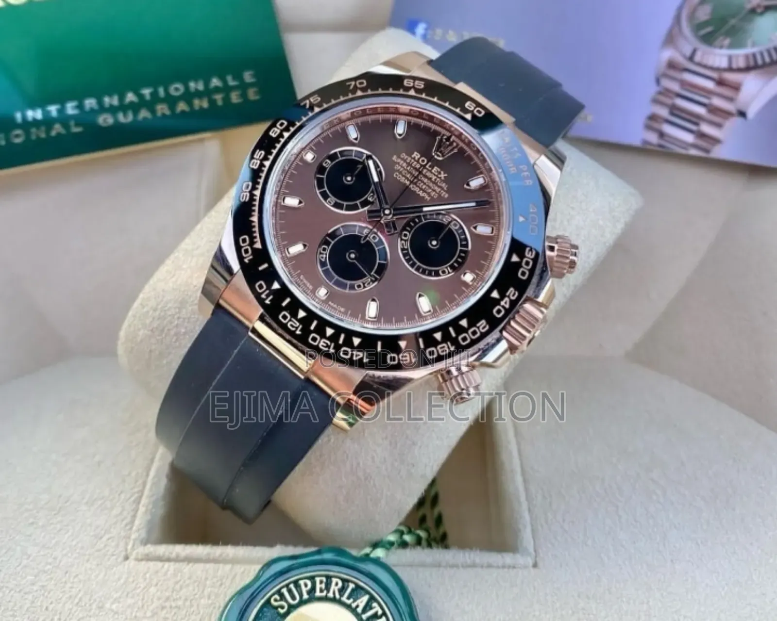 Top Quality Automatic Rolex Rubber Watch New Design