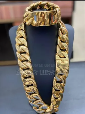 Cuban Men's Gold-Plated Non Tarnishing Chain