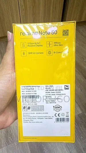 New Realme Note 50 128 GB Blue