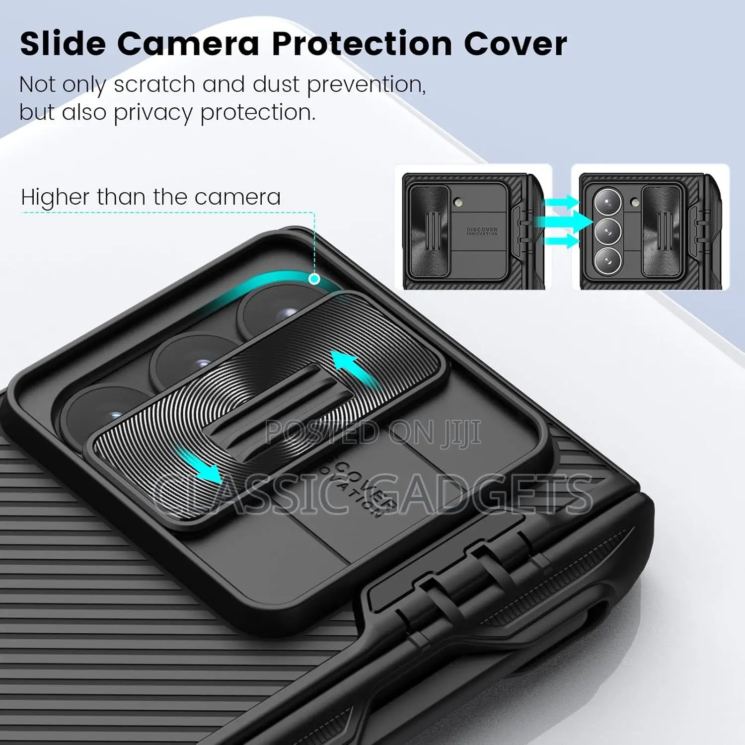 Nilkin Camshield Fold Case With Pen Space for Galaxy Zfold 6