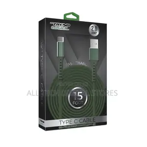 Photo - Trend Logic Fast Charging 15 Foot Type C to USB-A