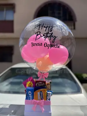 Very Beautiful Balloon Treats Box