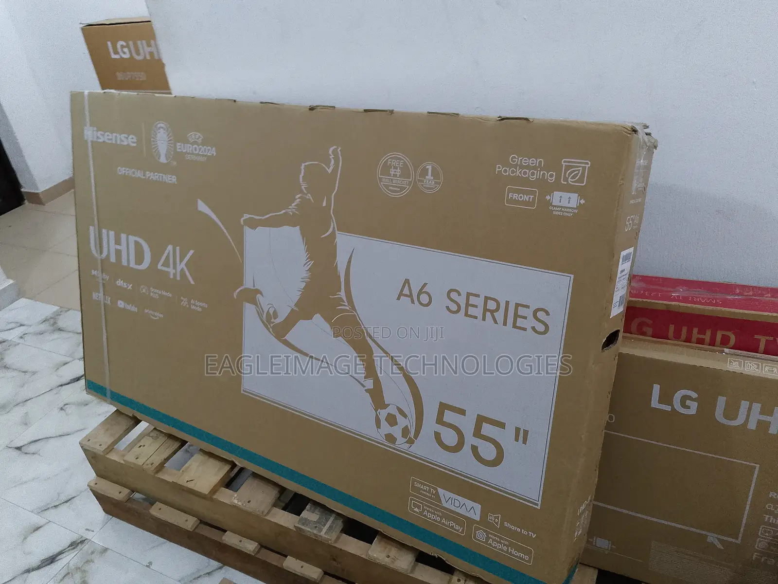 Standard Quality Hisense 55'' Smart Tv(55A6N)