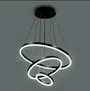 3 Ring Classic Chandelier White and Warmwhite