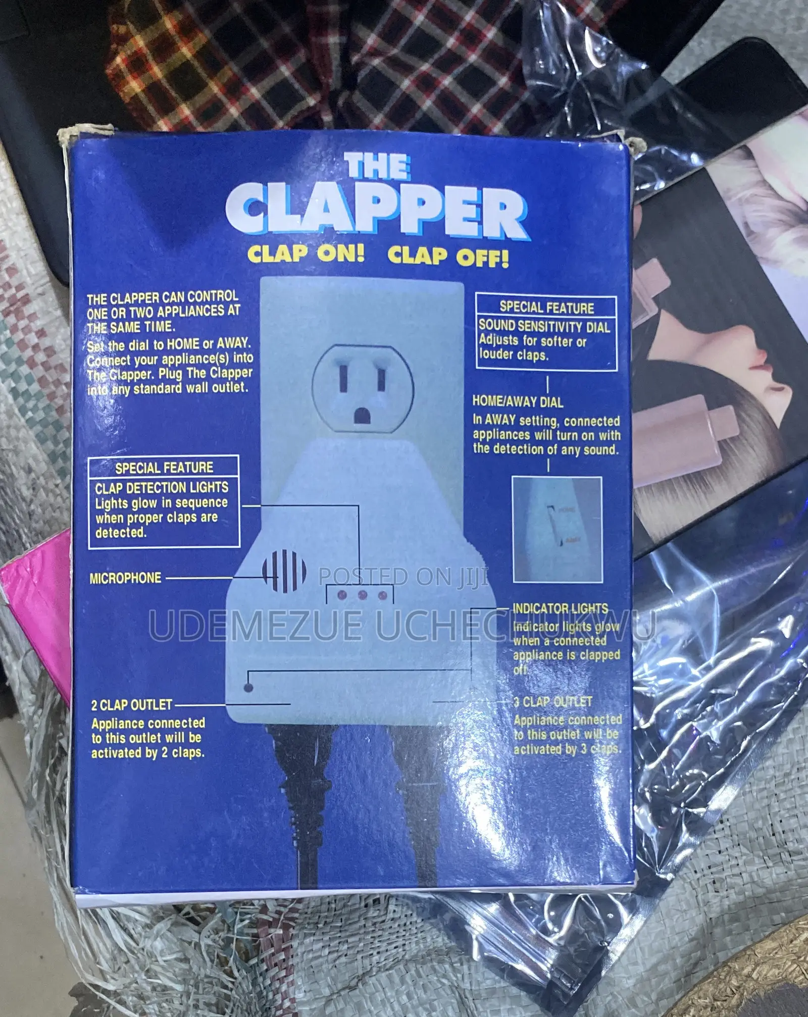 The Clapper (Clap on Nd Clap Off)