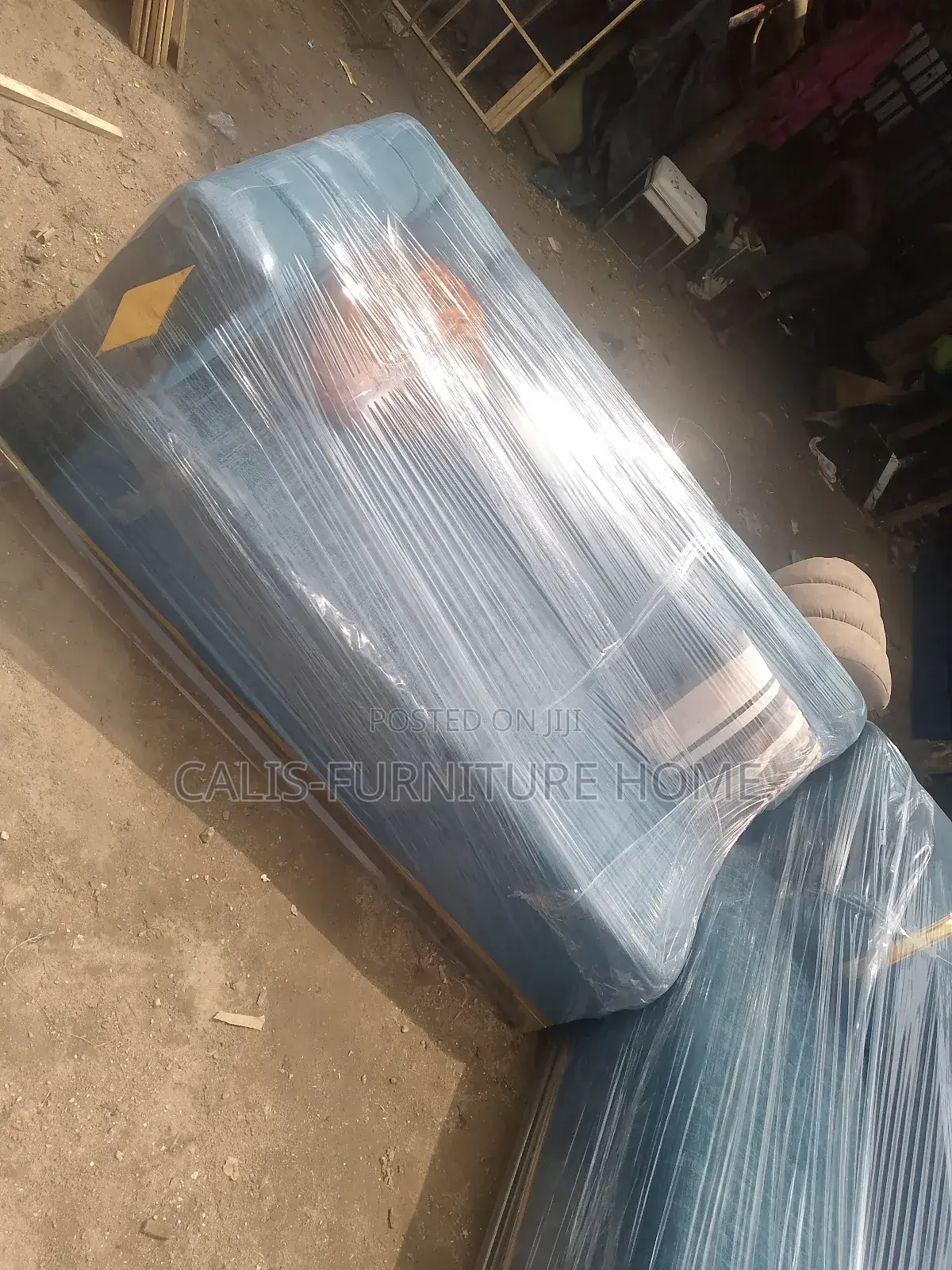 L - Shape Sofa Chair (Blue Color)