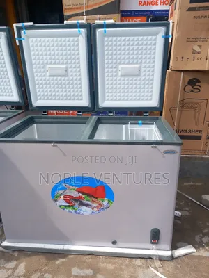 Aucma 550litters Double Door Chest Freezer 100%Copper