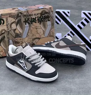 Photo - Nike Sb Otomo Katsuhiro Beige Navy Sneakers
