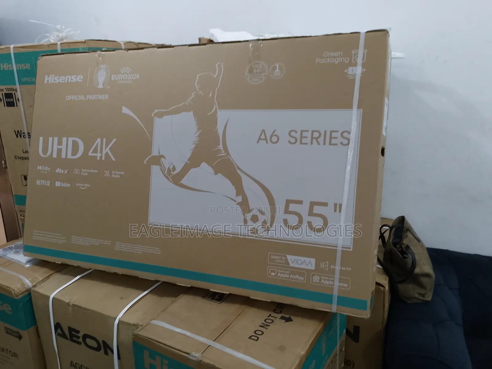 Eco-Mode Hisense 55 Inches Smart