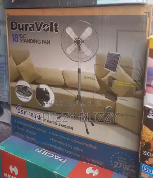 Duravolt 18" DC Standing Fan-25w