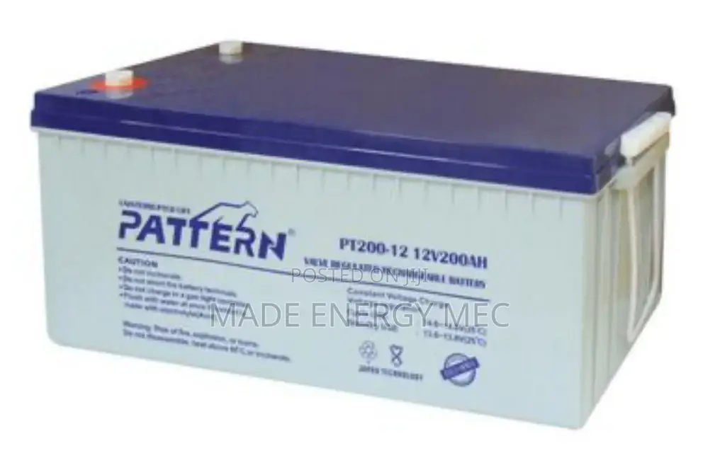 Pattern Block Battery 200ah