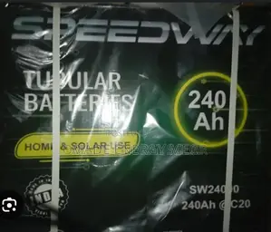 Speedway Tubular Battery 240ah
