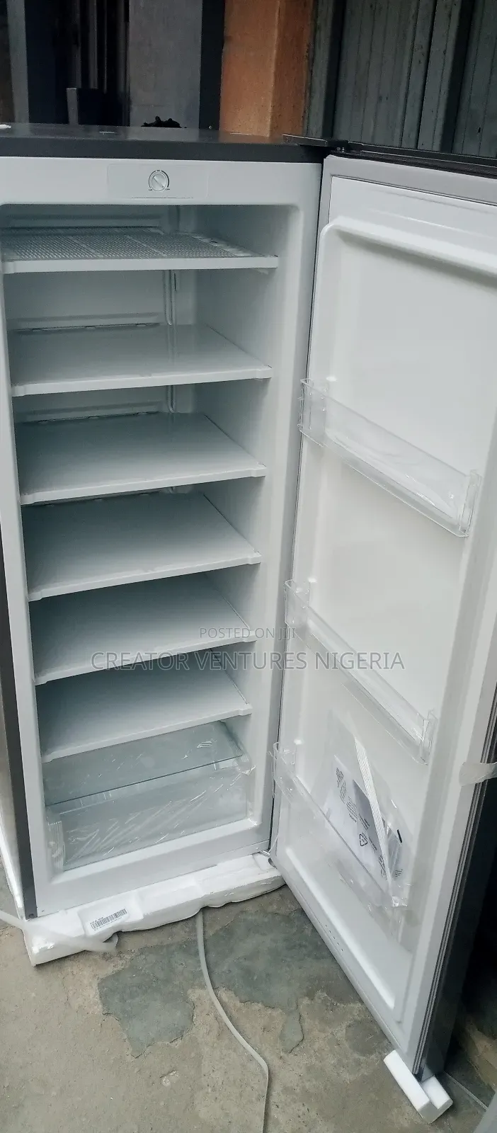 Hisence Upright Freezer 6 Steps,Fast Blocking,Retain Block,