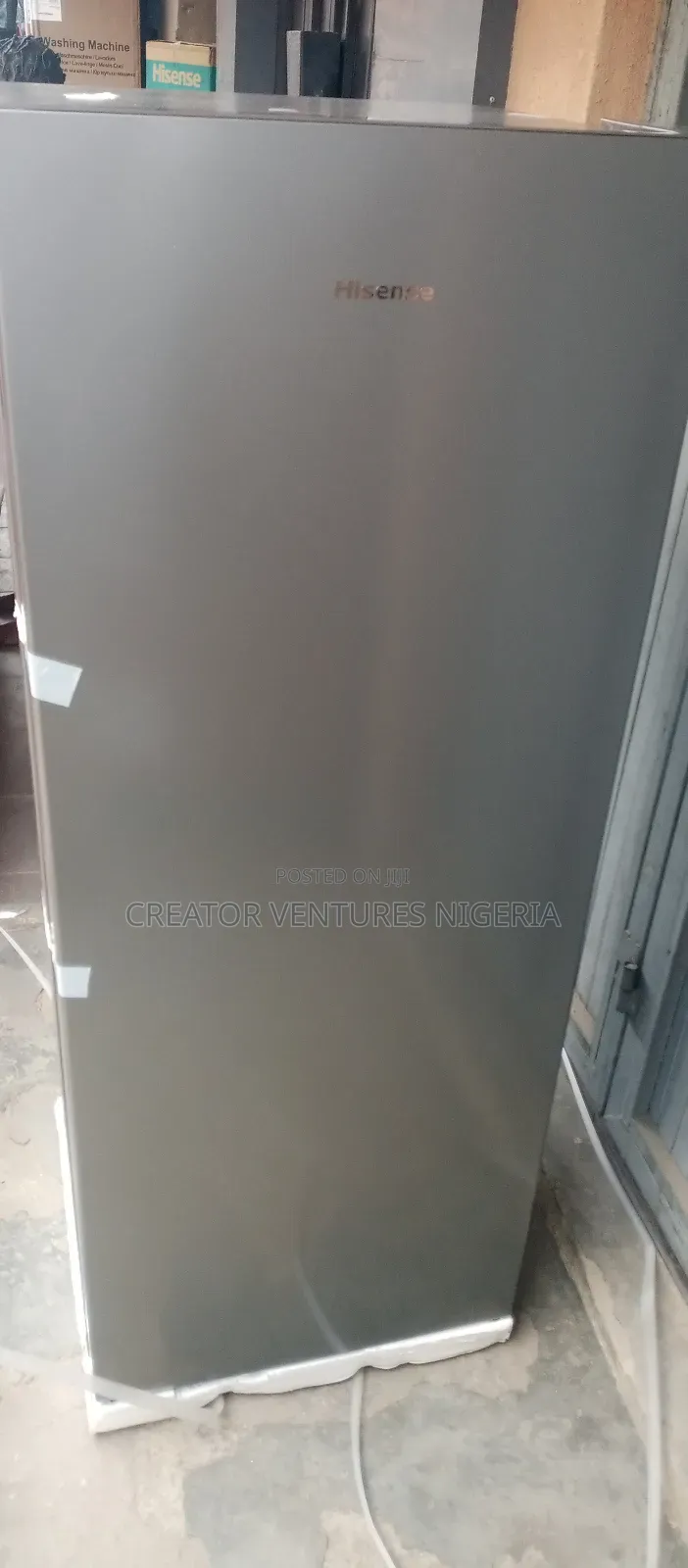 Hisence Upright Freezer 6 Steps,Fast Blocking,Retain Block,
