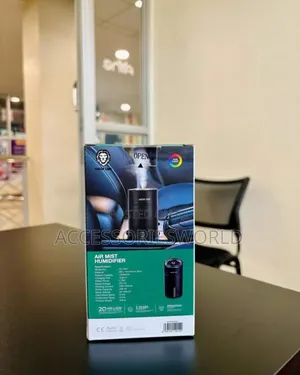 Green Lion Air Mist Humidifier 260ML - Black -