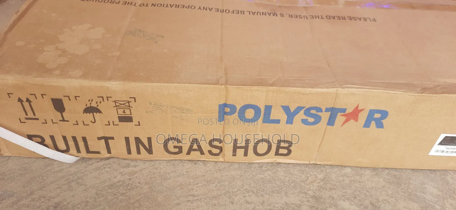 5 Burner Polyster Gas Cooker.