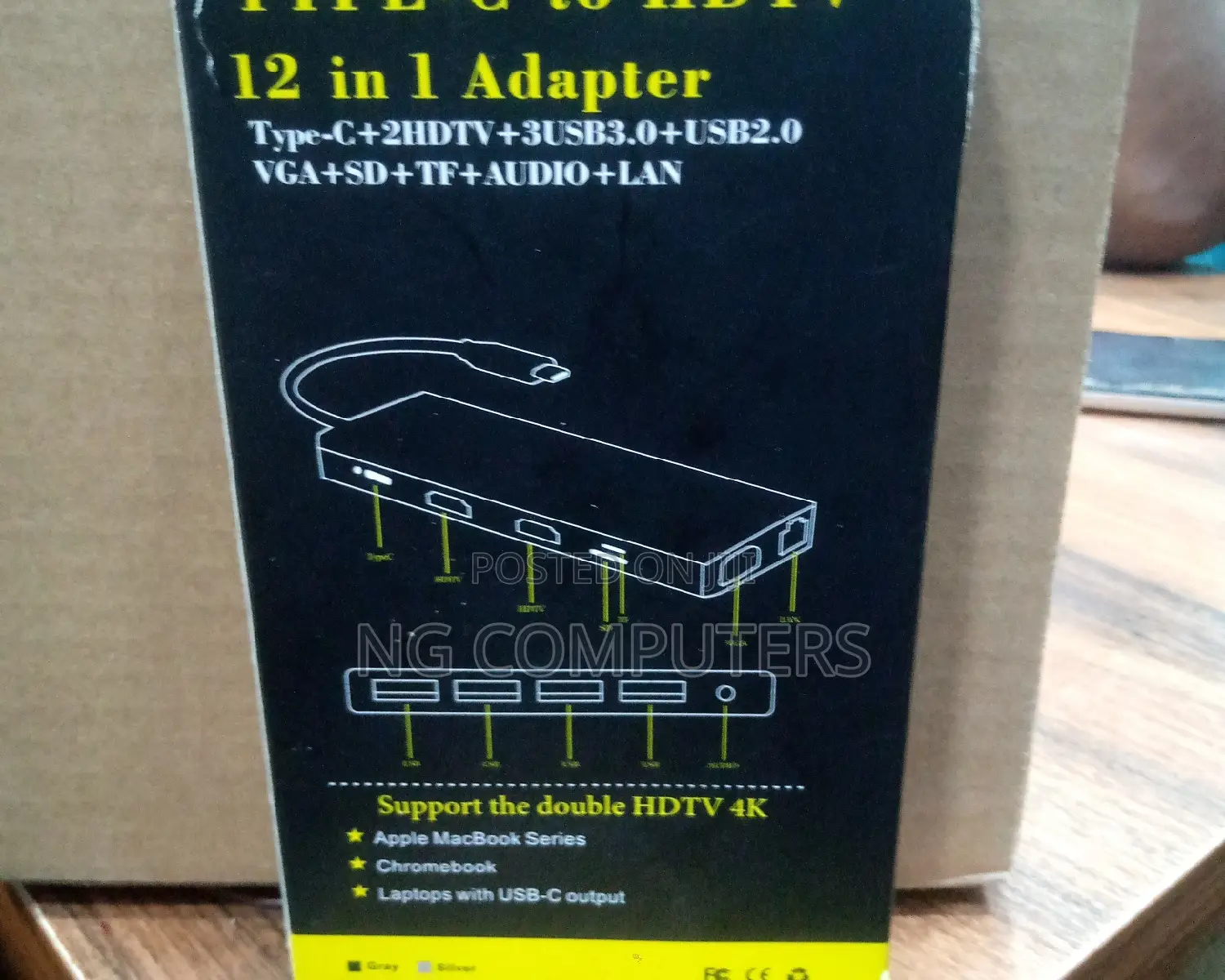 Type.C to HDTV 12in1
