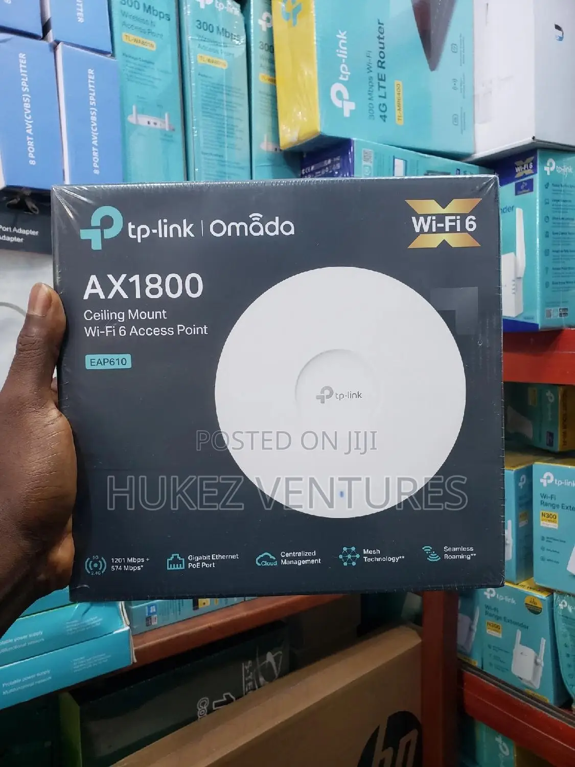 Tplink Omada Ax1800 Ceiling Mount Access Point.Eap610