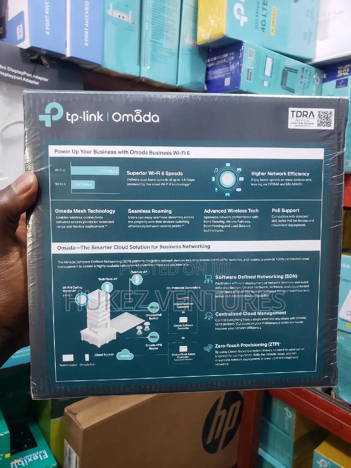 Tplink Omada Ax1800 Ceiling Mount Access Point.Eap610