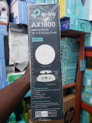 Tplink Omada Ax1800 Ceiling Mount Access Point.Eap610