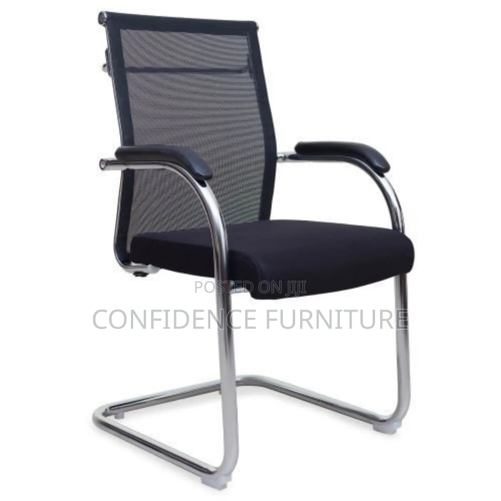 Original Iron Leg With Mesh Back Visitors Chair