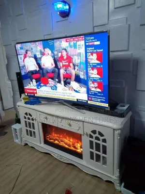 Television Stand With Fireplace