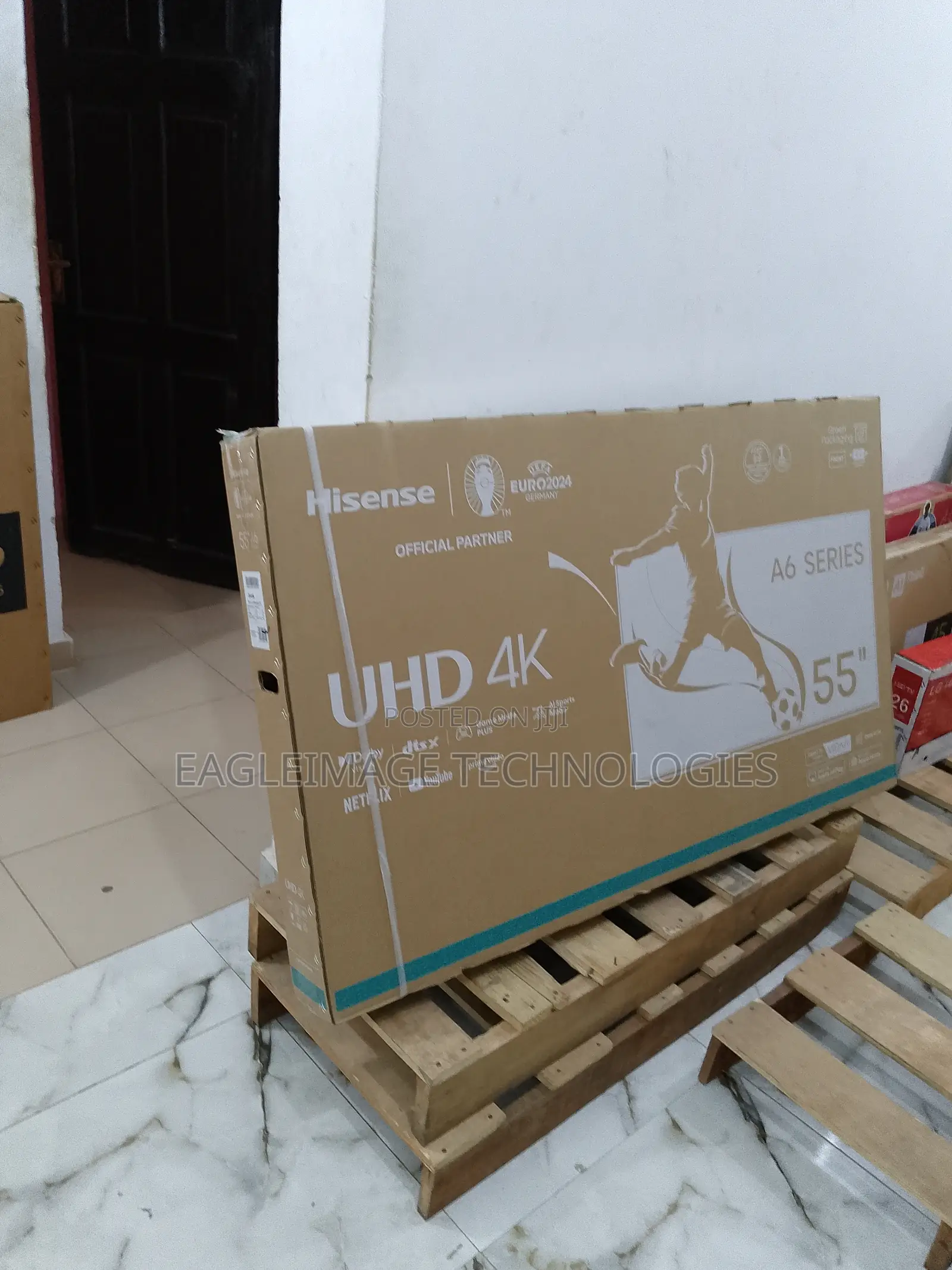 55'' Hisense Smart LED Television+Netflix+Wifi