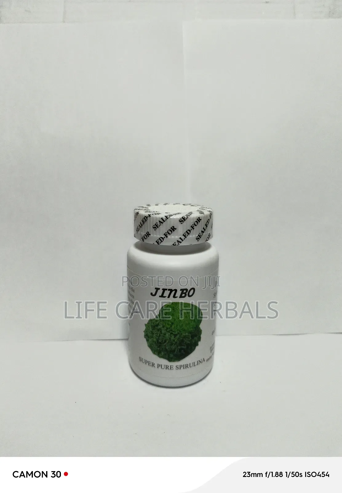 Pure Spirulina Capsule Jinbo