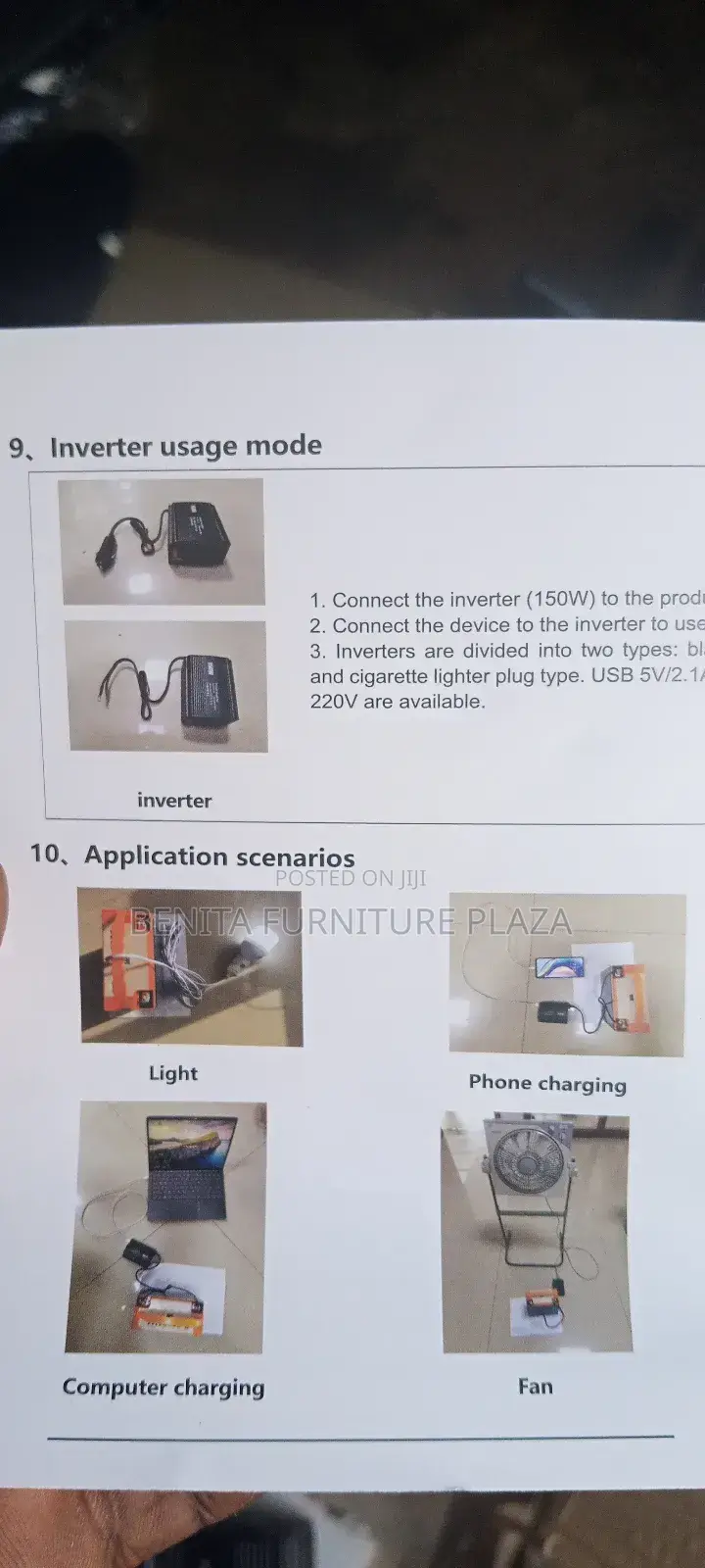 Potable Solar Device