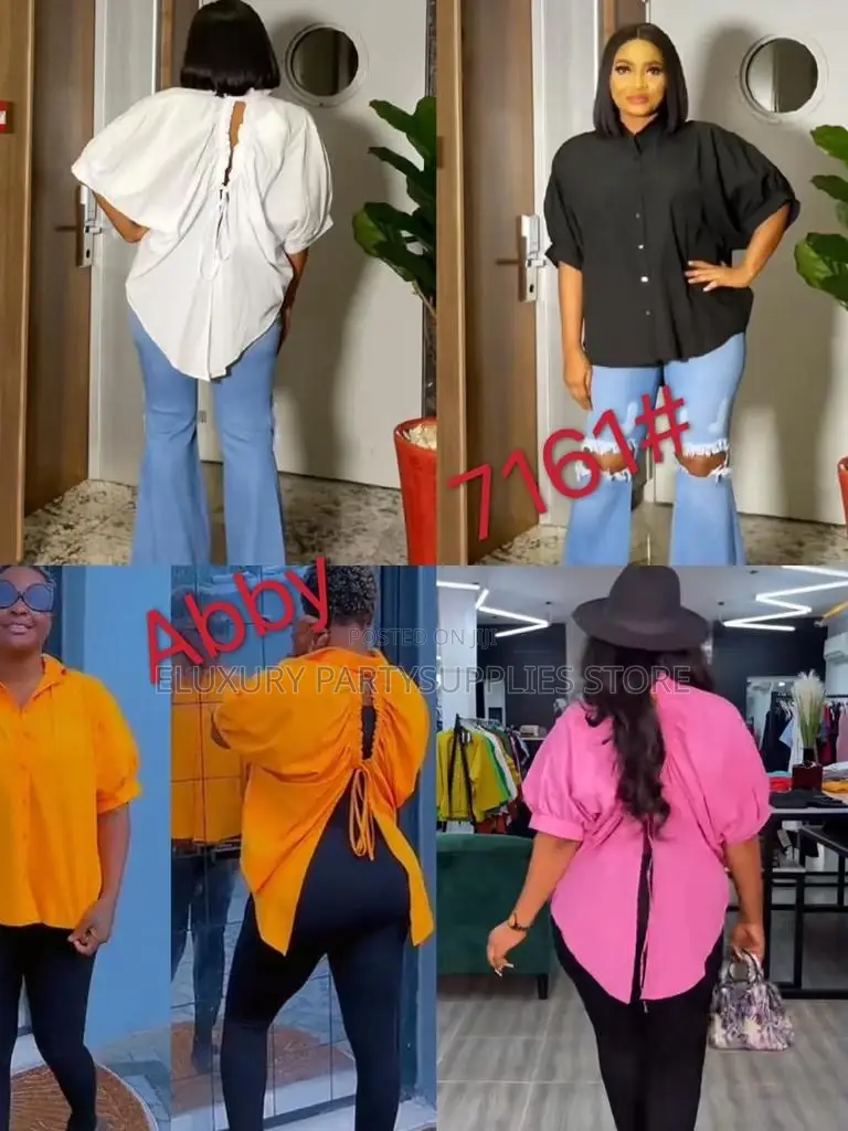 Slitted Back Shirt