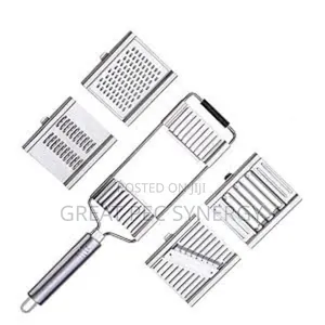 Multi Purpose Stainless Steel Grater - 3 Blades
