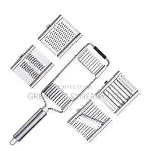 Multi Purpose Stainless Steel Grater - 3 Blades