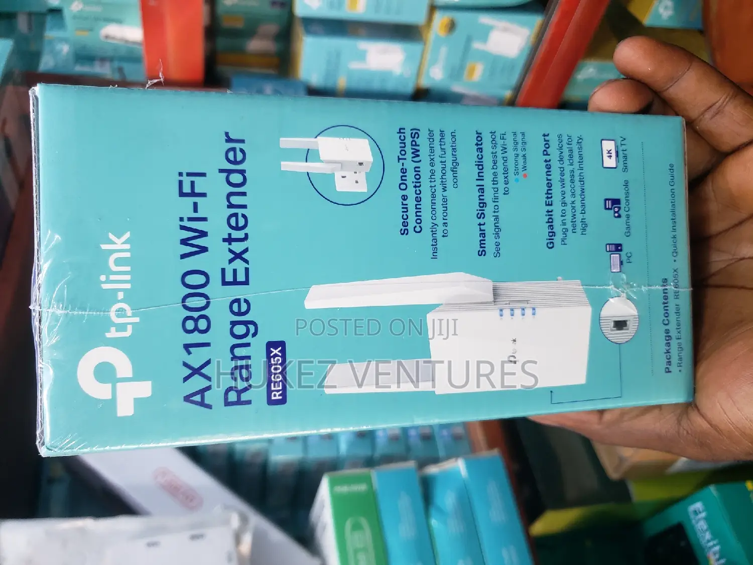 Tplink Re605x Wifi 6 Range Extender Ax1800.