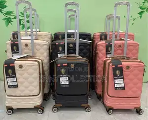 Set 3 Plastic Luggage Box