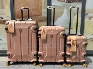 Quality Set Of 3 Rubber Luggage Box