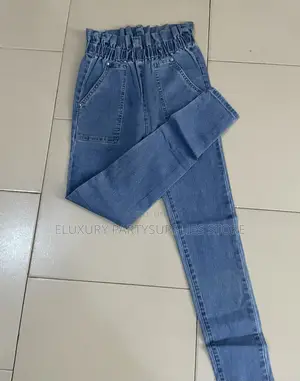 Elastic Waist Jeans