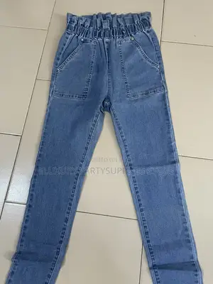 Elastic Waist Jeans