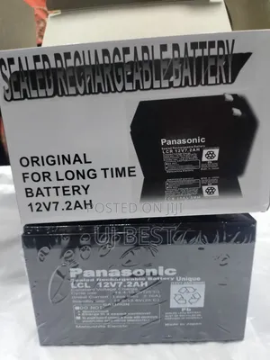 Panasonic Ups Battery - 12v 7.2ah Sealed Rechargeable